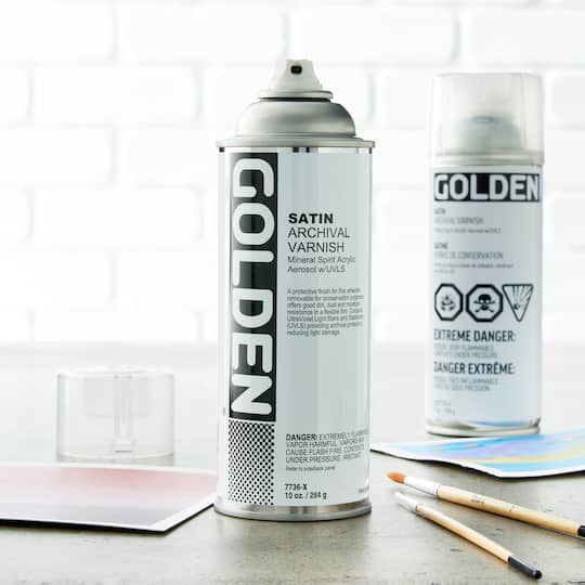 Golden® Archival Varnish Satin Spray